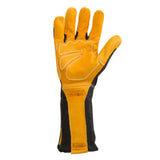 Welding Gloves 2X Black/Yellow Premium Leather TIG DXMF030512XL