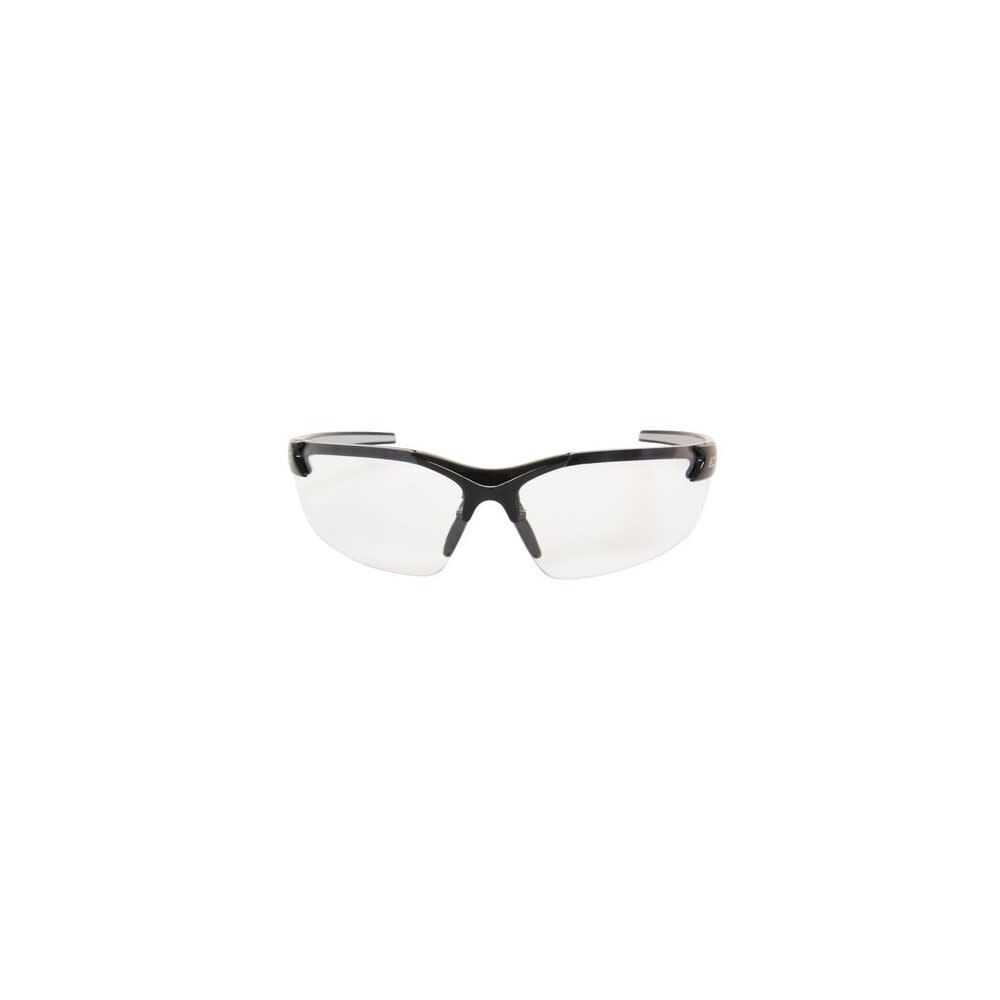Zorge G2 Safety Glasses Black Frame Clear Vapor Shield Lens DZ111VS-G2