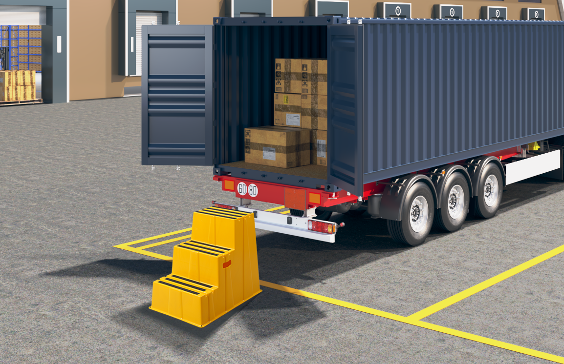 Polyethylene Step Stool 3 Steps