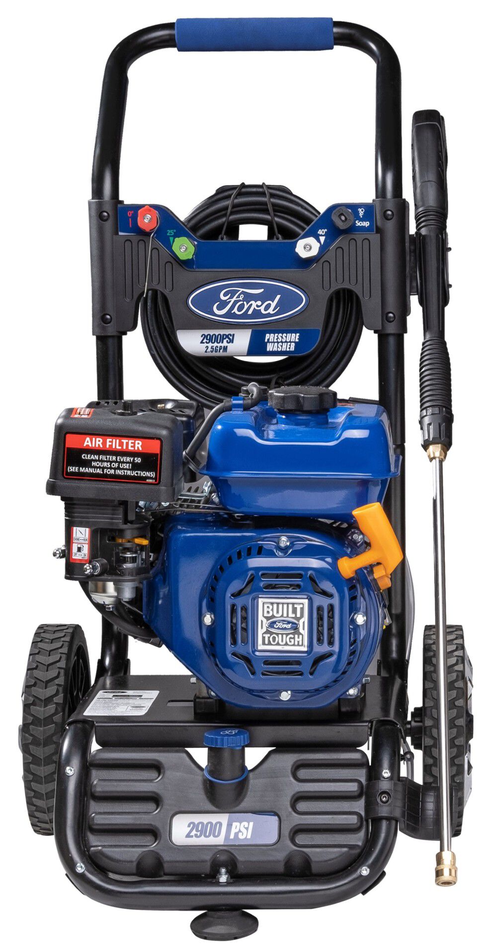 2900 PSI 2.5 GPM Pressure Washer with 212cc Engine FPWG2900H