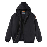 Mens Black Heated Canvas Jacket Kit Small GMJC-03A-BK03