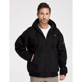 Mens Black Heated Canvas Jacket Kit 2X GMJC-03A-BK07