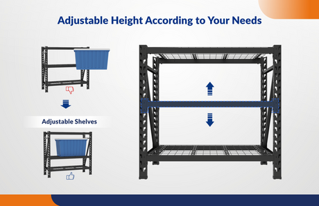 Heavy Duty Metal Storage Shelving