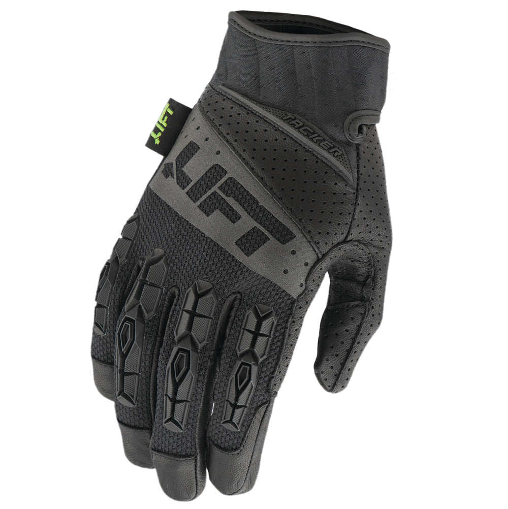 Gloves Genuine Leather Anti-Vibration Tacker Medium Black GTA-17KKM