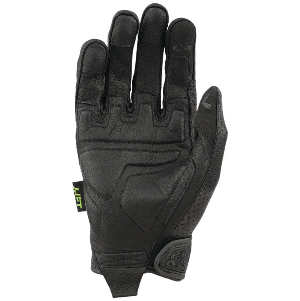 Gloves Genuine Leather Anti-Vibration Tacker Medium Black GTA-17KKM