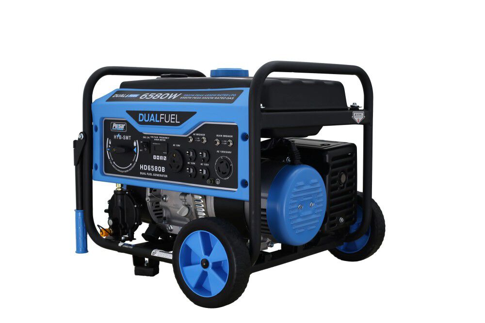 Generator 6580 Watt Dual Fuel Portable HD6580B