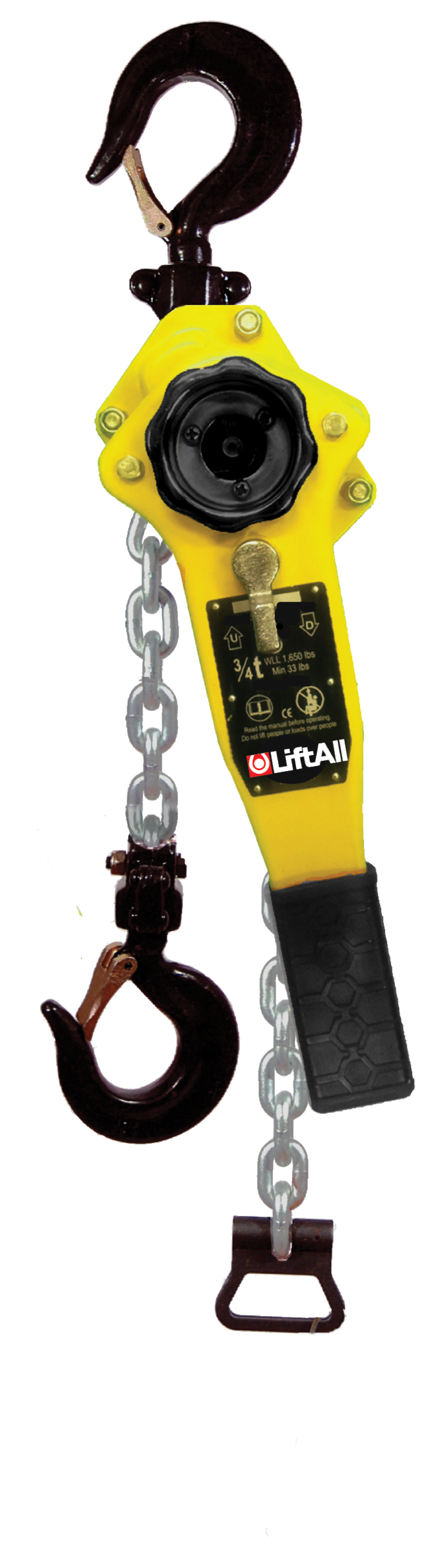 1.5 Ton Lever Chain Hoist 30-Ft. Lift LCH015X20