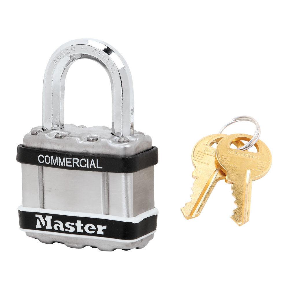 1-3/4 In. Wide Commercial Magnum Laminated Steel Padlock M1STS