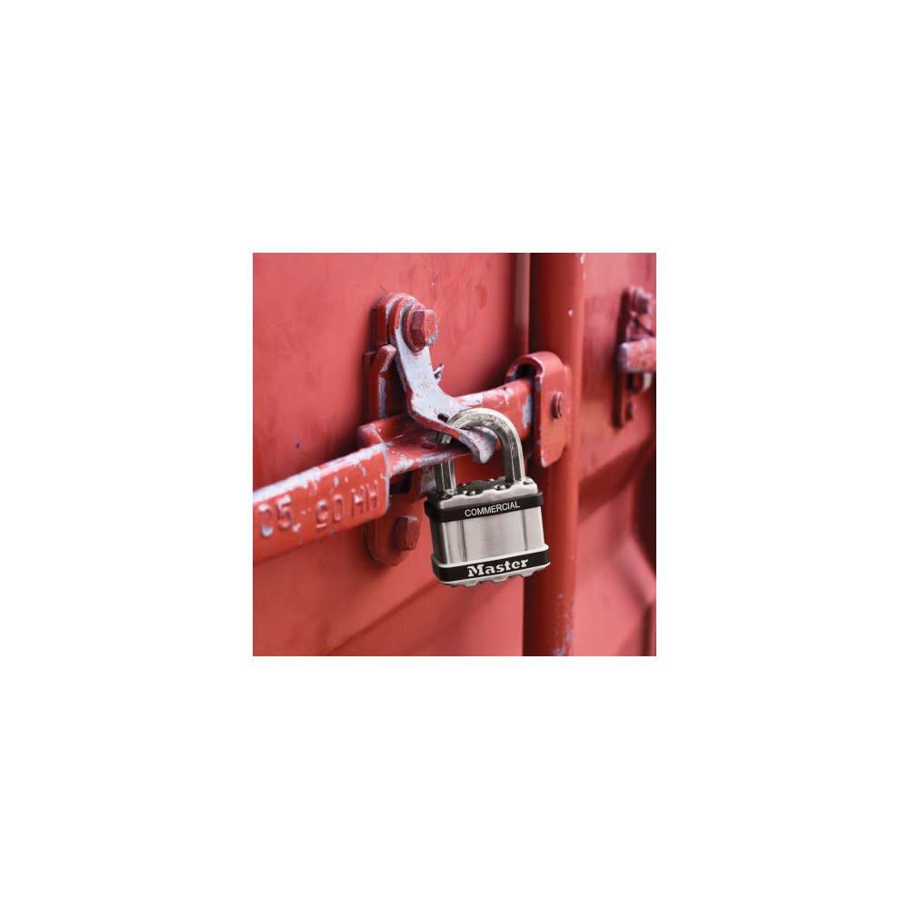 1-3/4 In. Wide Commercial Magnum Laminated Steel Padlock M1STS