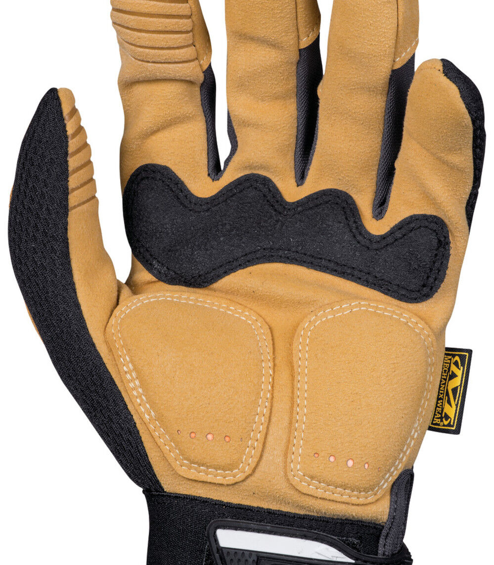 M-Pact X-Large Black Heavy Duty Leather Gloves MP4X-75-011