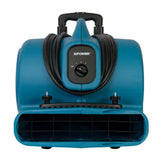 1/2 HP Air Mover with Telescopic Handle & Wheels & Carpet Clamp P-630HC