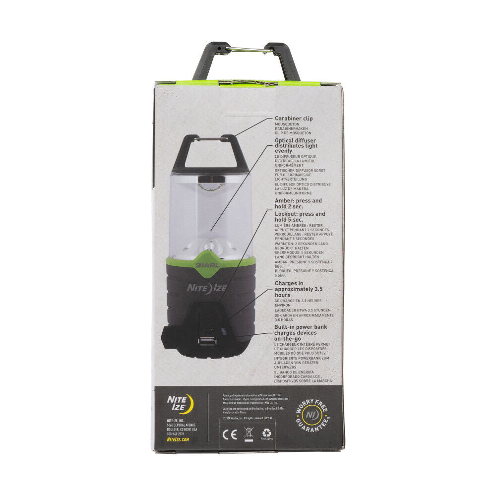 314-Lumen LED Rechargeable Camping Lantern (Battery Included) R314RL-17-R8