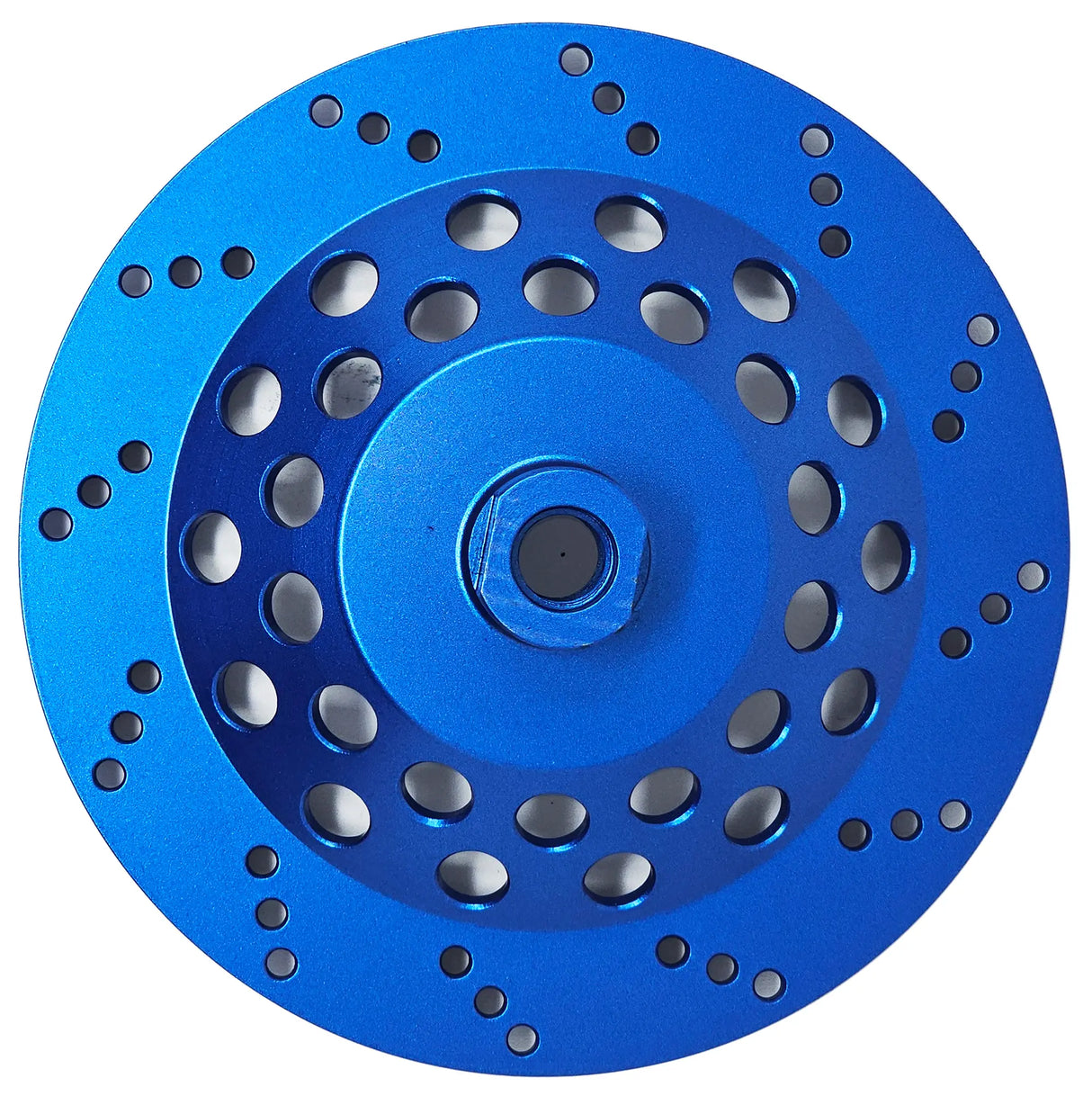 7″ Halo Wheel® Signature Series Cup Wheel – 30 Grit (Threaded)