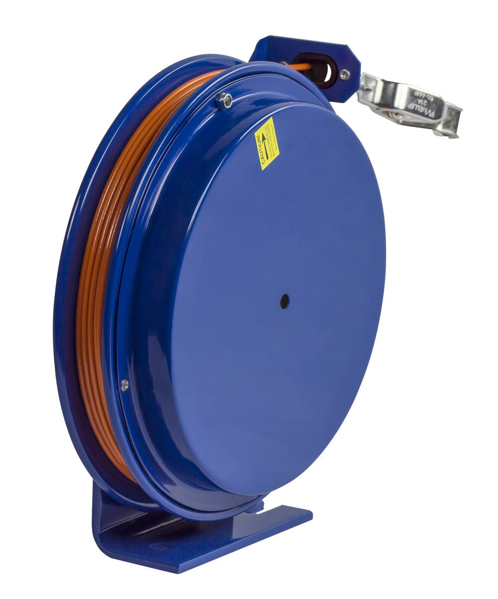 Spring Rewind Static Discharge Cable Reel 100' Cable SD-100