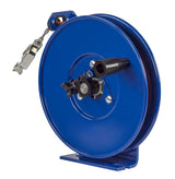 Spring Rewind Static Discharge Hand Crank Cable Reel 100' Cable SDH-100