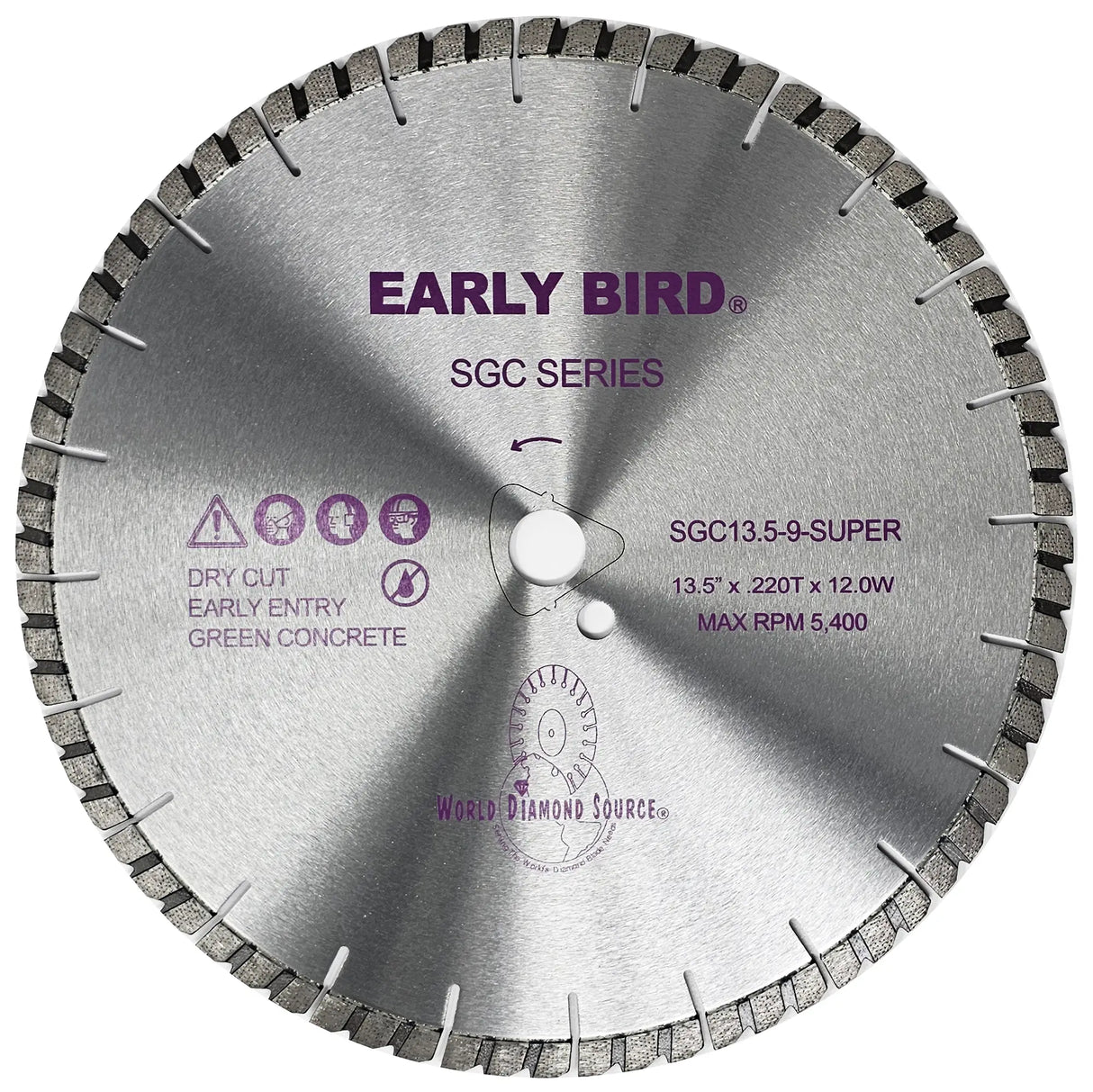 13.5″ x .220″ x SCT – Purple Series