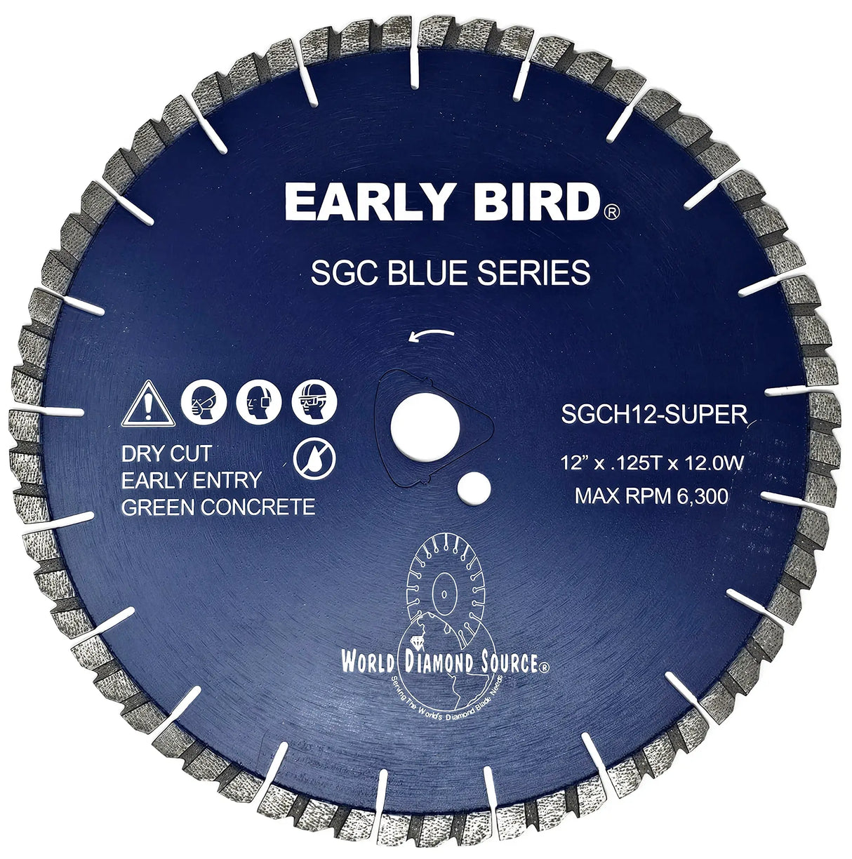 12″ x .125″ x SCT – Blue Series