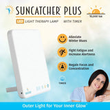 Suncatcher Light Therapy Lamp 10000 Lumens White LED SLT-9343