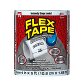 Flex Tape Rubberized Waterproof Tape 4 In. x 5 ft. - Clear TFSCLRR0405