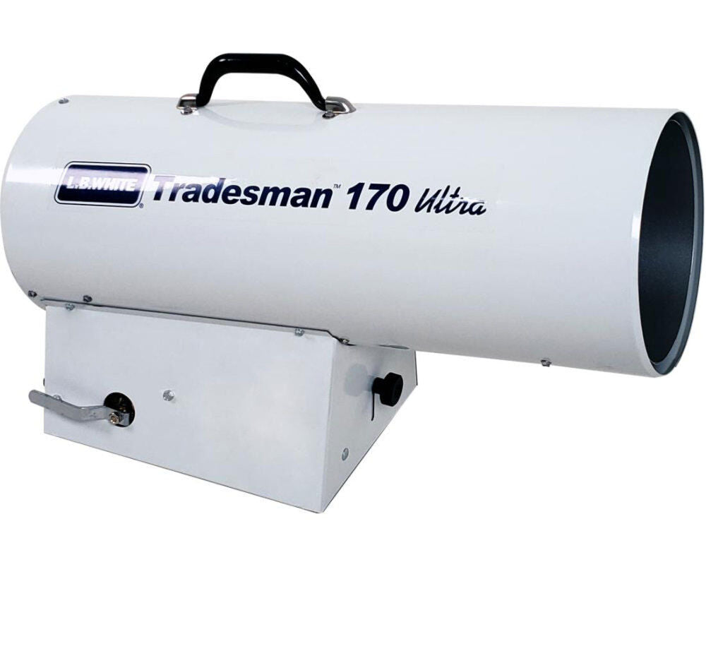 Tradesman Forced Air Open Flame LP 170K BTU heater Diagnostic light TRADESMAN 170 ULTRA