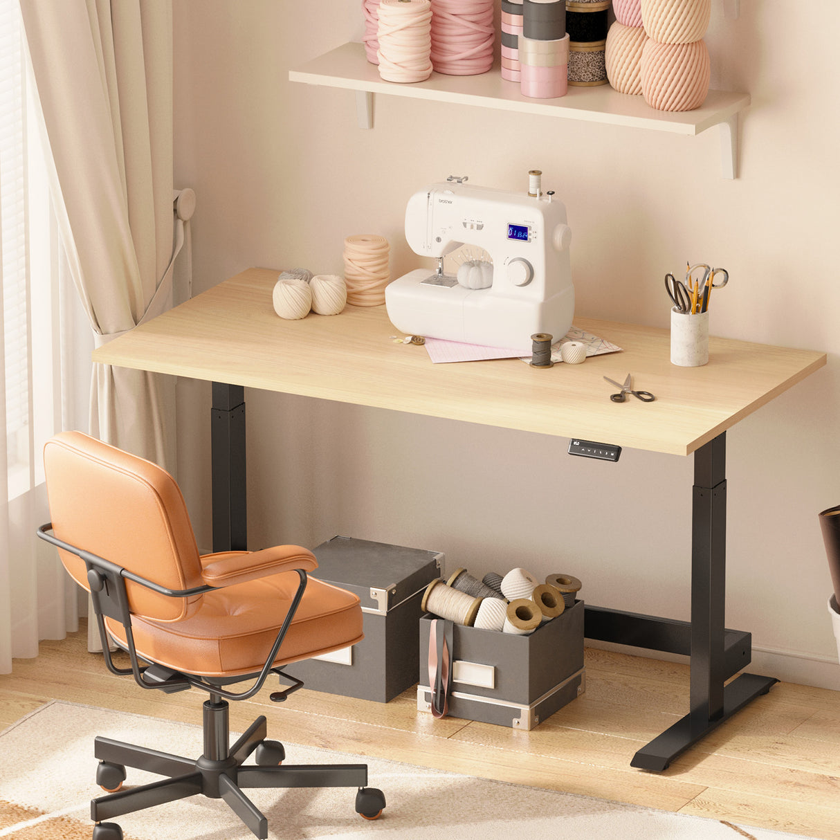 Economy Electric Height Adjustable Workbench WB1