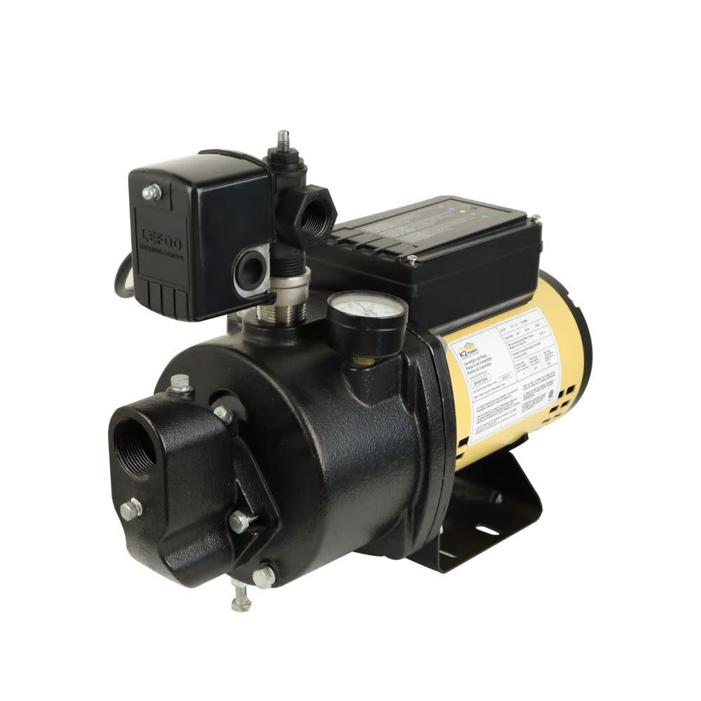 Convertible Jet Pump 3/4 HP Cast Iron with LED Diagnostics Panel WPD07502K