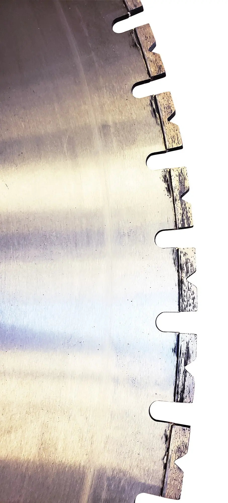 72″ x .220″ x 1″ + 6 LY – Pro Wall Saw Blade – V-Notched Segments