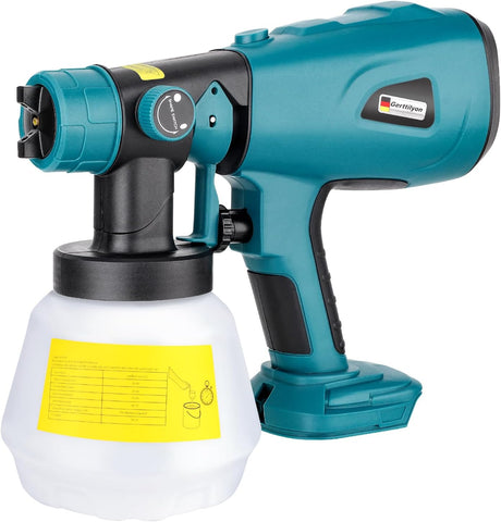 Cordless Paint Sprayer for Makita 18V Battery Convenient Handheld Paint Gun for Countless Painting Projects - HVLP Spray (Battery Not Included)
