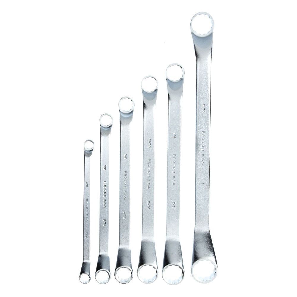 6 Piece Deep Offset Box Wrench Set-12 Point J8100C