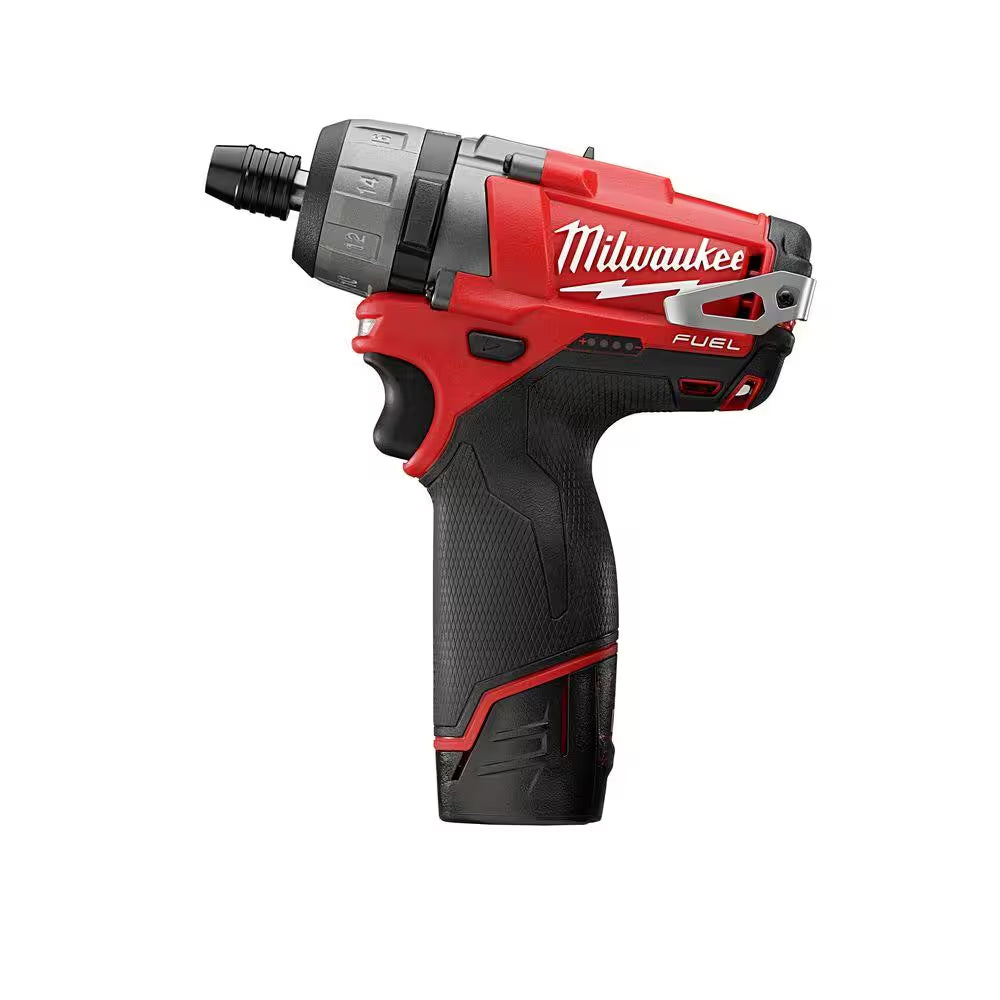 M12 12V Lithium-Ion Cordless 1/4 In. Hex 2-Speed Screwdriver Kit with M12 Multi Tool (Tool Only)