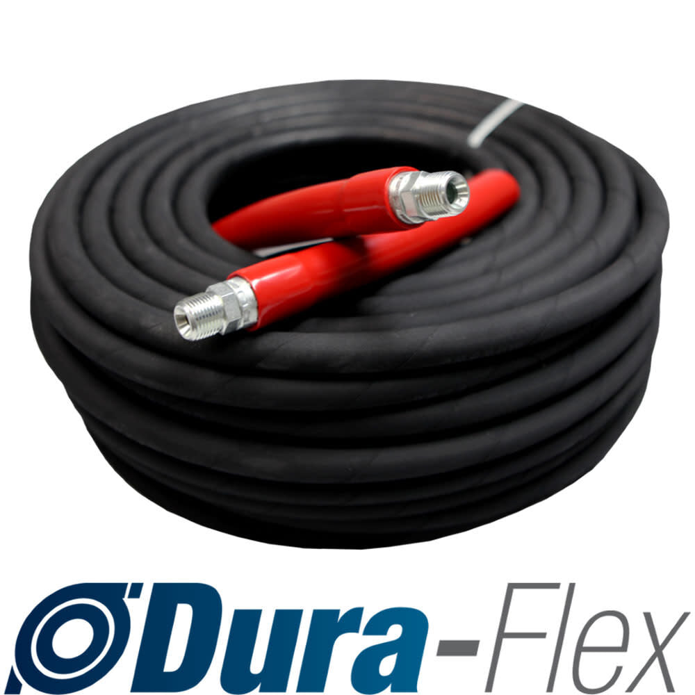 Black Power Washer Hose 3/8in x 100' 4000 PSI 3/8in SLD/SWL 11-111007-1