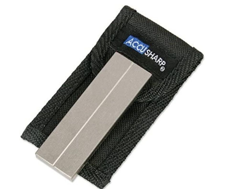 Diamond 3in Sharpening Stone with Pouch 027C