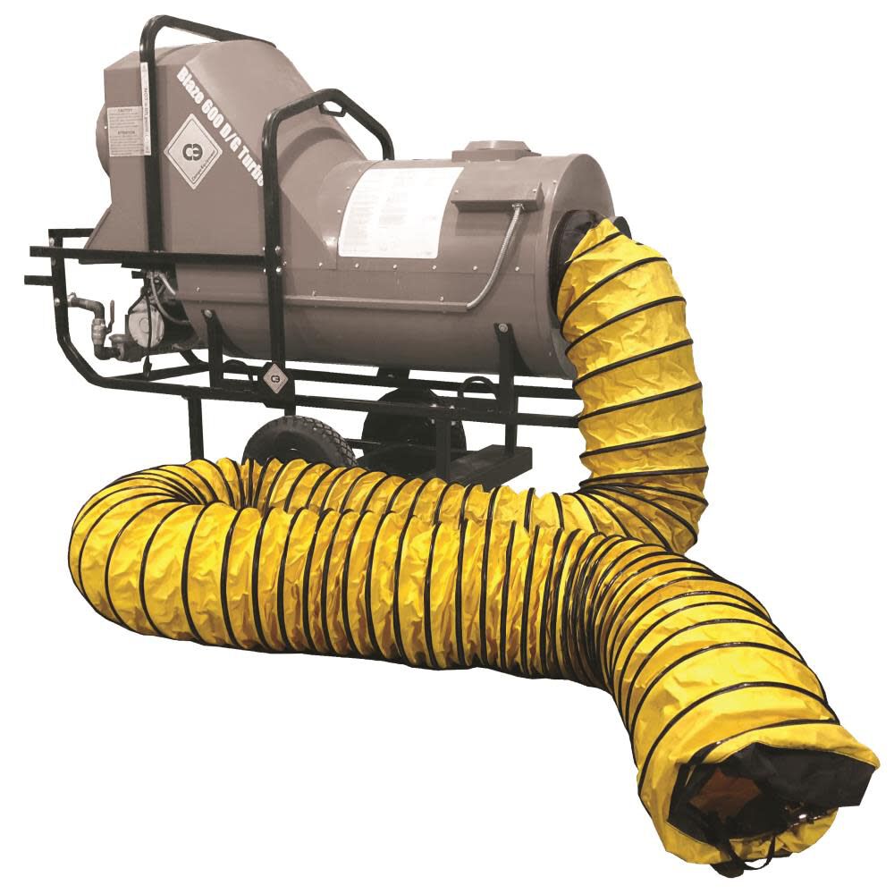 TOOLS 12 In. x 25 Ft. Portable Heater Ducting 1PN-EP-HM12X25FT