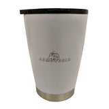TOOLS 12 oz Lowball Stainless Steel tumbler with Logo White DW-301WH-AT