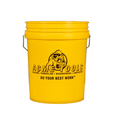 TOOLS Bucket Yellow 5 Gallon 05GLACMEDW