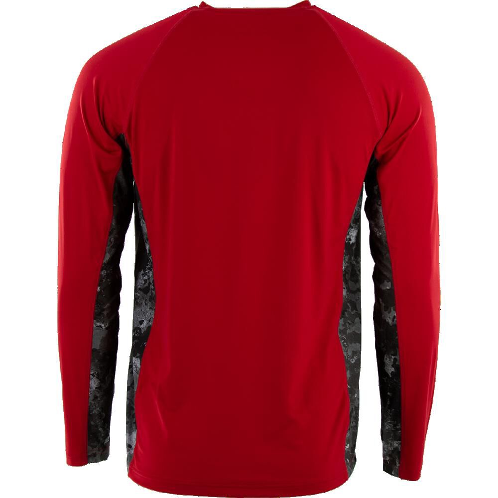 TOOLS Ripwater Long Sleeve Crew Shirt Red 8694-S
