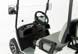 EV Advent 2 Passenger 48V Electric Golf Cart with Bag Rack, Golf Package, White AD 2GP-WHITE-24