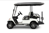 Advent 48V 2+2 BLACK Golf Car AD 4-BLACK-24