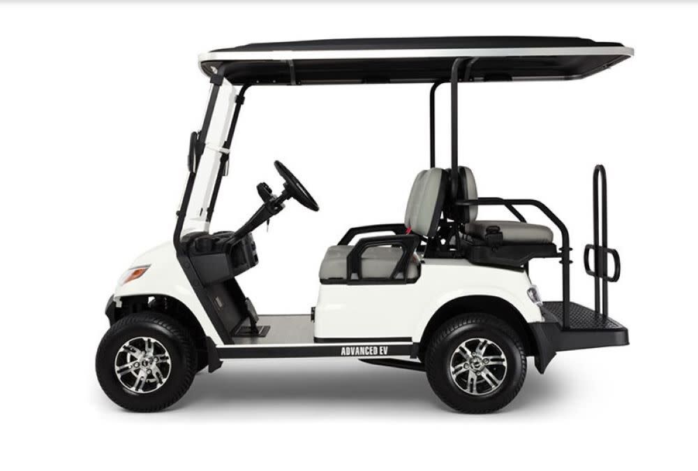 Advent 48V 2+2 Passenger CHAMPAGNE Golf Car AD 4-CHAMPAGNE-24