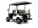 Advent 48V 2+2 Passenger Electric Golf Cart, Metallic Blue AD 4-MBLUE-24