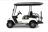 EV Advent 48V 2+2 Passenger Electric Golf Cart, Red AD 4-RED-24
