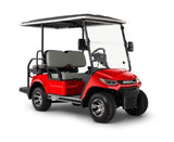 EV Advent 48V 2+2 Passenger Electric Golf Cart, Red AD 4-RED-24
