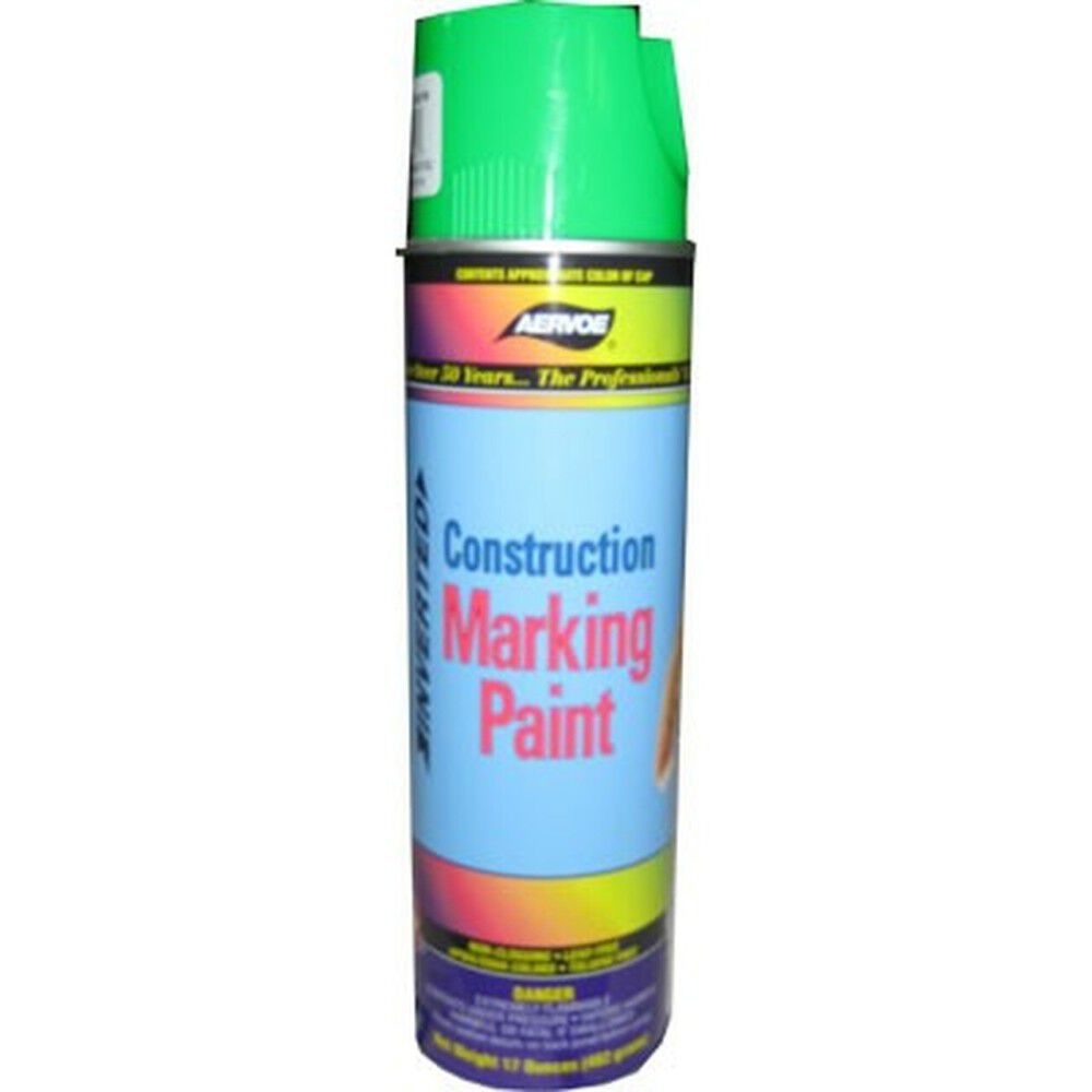 Construction Marking Paint - Fl. Green 248