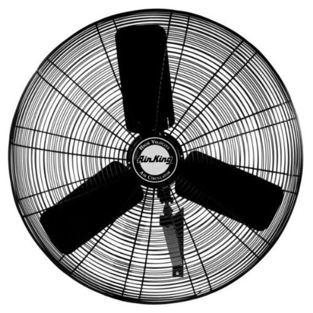 24in 1/3 HP Oscillating Wall Mount Fan 9074