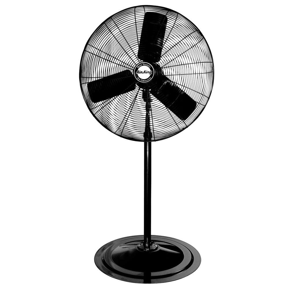 24in Industrial Grade Oscillating Pedestal Fan 9125