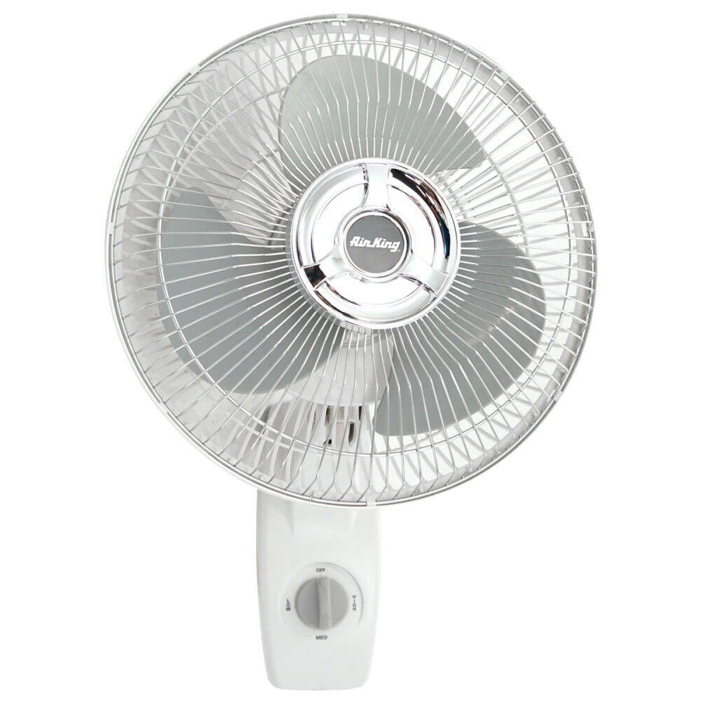 Oscillating Wall Mount Fan 120V 1710 Cfm 3-Speed Commercial Grade 383168