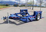 12' Drop Deck Flatbed Trailer 75in Deck Width - 5500# Capacity S12-55