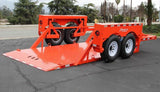 14' x 6' 3in Drop Deck Flatbed Trailer - 10000 lb. Cap T14-10