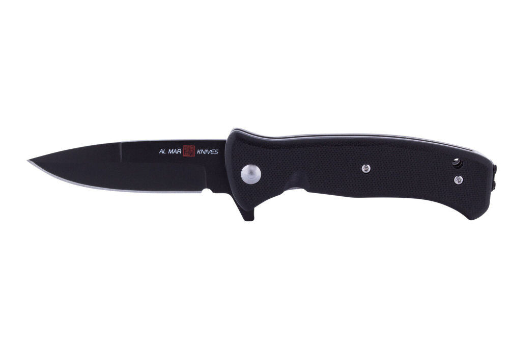 SERE 2020 3in Folding Knife, Black AMK2204