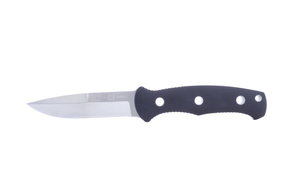 SERE Operator 40 4in Fixed Knife with Sheath, Black AMK5101